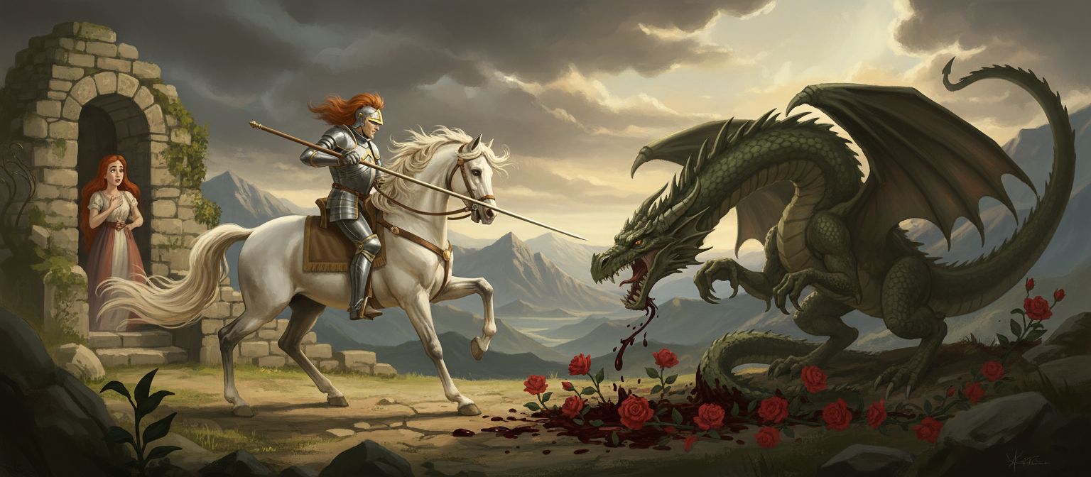 El Dragón y Sant Jordi